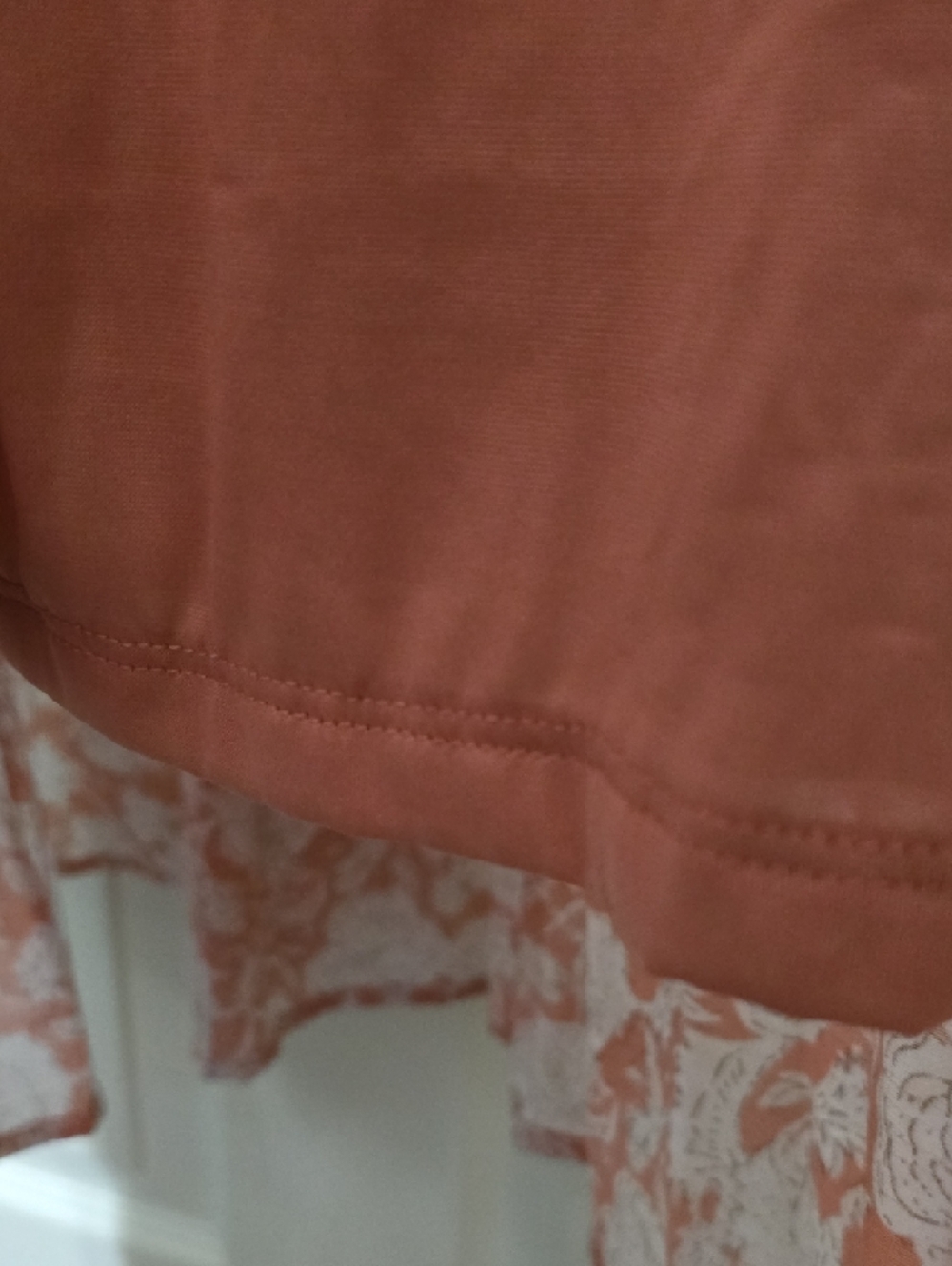Smocked Ruffle Strap Maxi Dress in Coral - Picture 14 of 14